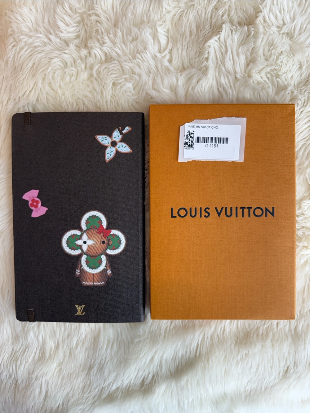 Louis Vuitton Limited Holiday Christmas Mini Pochette & Notebook Vivienne Paris - Picture 12 of 16